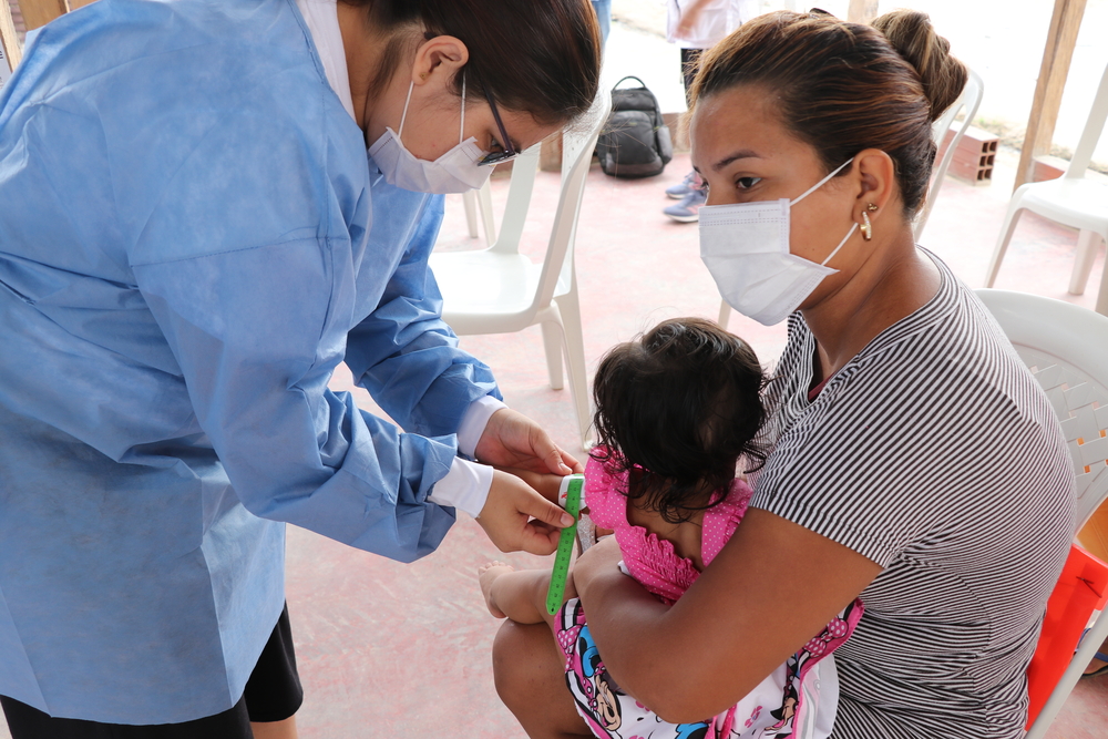 Llevamos a cabo actividades de promoción y prevención de la salud en La Gabarra. Febrero de 2021