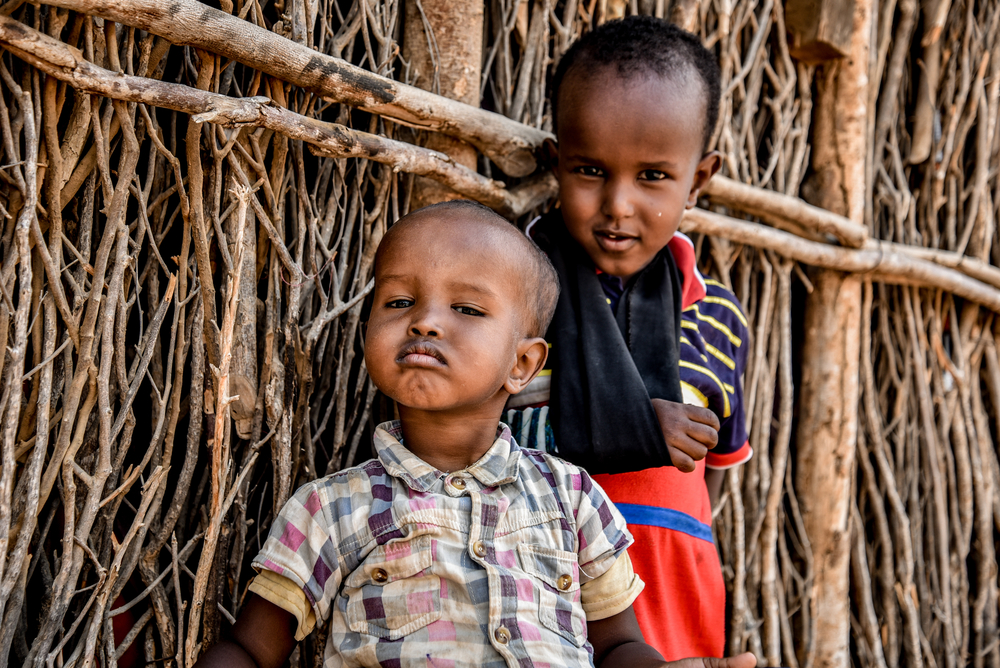 Abdirahman, de 4 años, fue diagnosticado con diabetes cuando tenía 9 meses y ya está acostumbrado a las inyecciones. Su hermano Abdullahi de 2 años, también vive con diabetes.