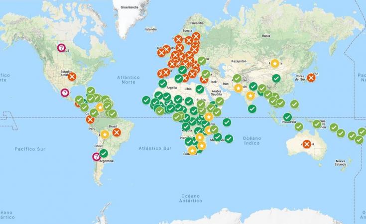 Última actualización: 17 de diciembre de 2020. Fuentes: Knowledge Ecology International / TWN / OMC.