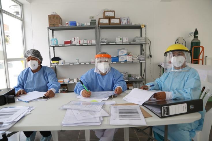 Intervención de MSF en la provincia de Huaura, al norte de Lima, Perú. Abril de 2021