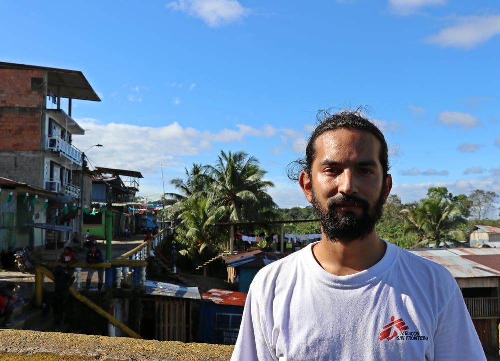 Luis Ángel Argote, nuestro coordinador en Nariño. ​Colombia, julio de 2021  