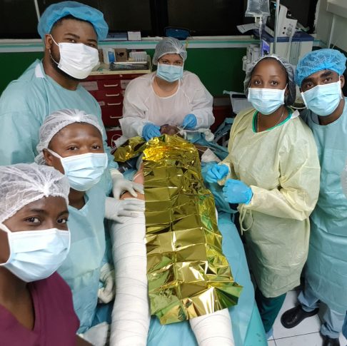 El equipo de trabajo en Cabo Haitiano.MSF