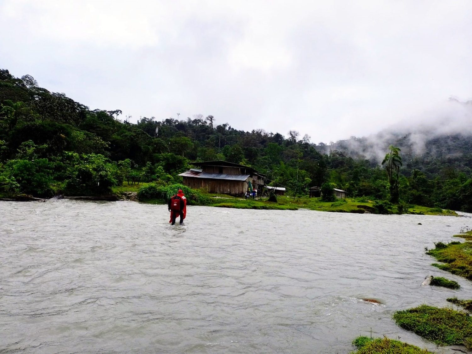 Llegando a Novita, en el municipio de Chocó, Colombia.MSF.