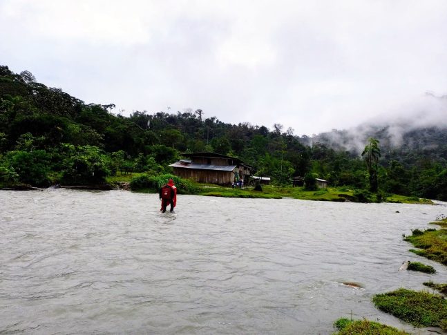 Llegando a Novita, en el municipio de Chocó, Colombia.MSF.