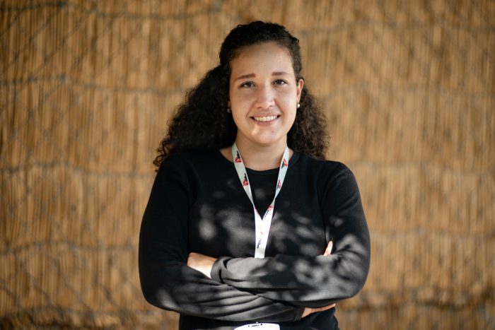Maritza Regardiz es una doctora venezolana que trabajó para nuestro proyecto de salud sexual y reproductiva en Sucre.Veronica Ravelo / MSF.