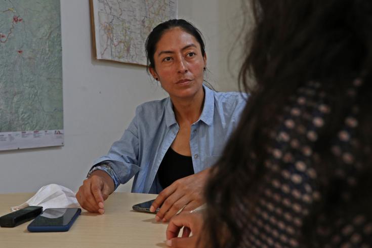 Sulaith Auzaque, coordinadora de MSF en Catatumbo