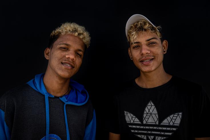 Víctor y Alejandro migraron de Venezuela a Brasil