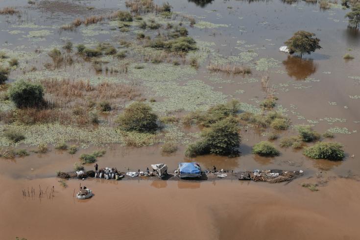 Inundación en Bentiu, Sudán del Sur