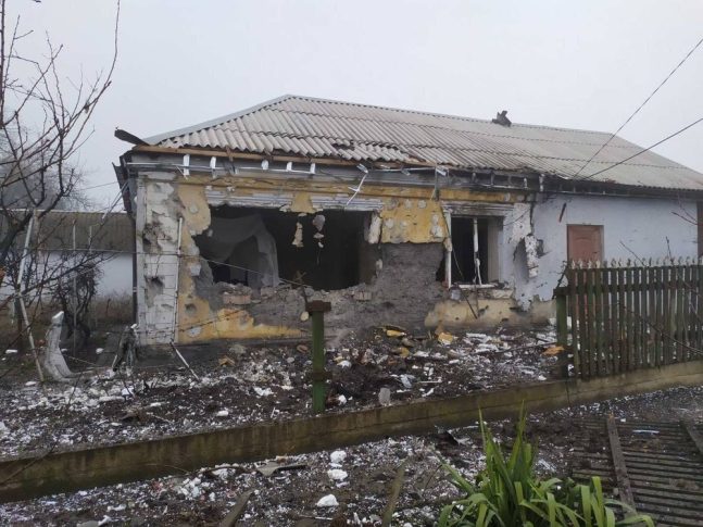 Imagen de archivo del 3 de marzo de 2022: la ciudad de Mariúpol, Ucrania, afectada por la guerra.MSF.