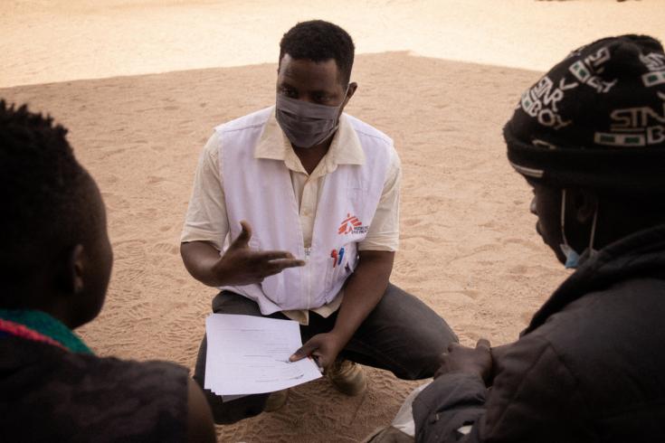 Mediador cultural de MSF en Agadez, Níger