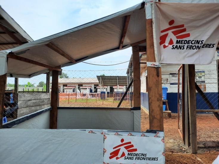 Nueva estructura de triaje en el Centro Tratamiento contra el Ébola en República Democrática del Congo