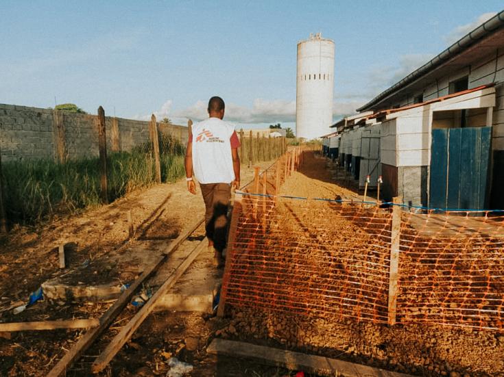 Centro de Tratamiento contra el Ébola Wangata en Mbandaka, República Democrática del Congo.