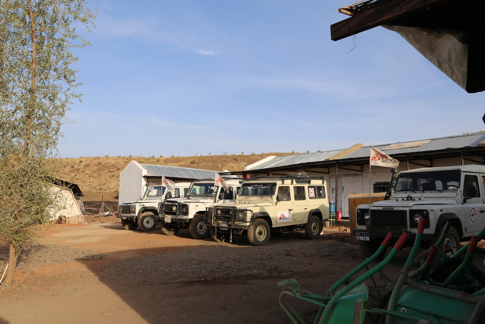 Imagen de archivo del 12 de marzo de 2022: el hospital de Médicos Sin Fronteras en Rokero, Darfur (Sudán).Francois Dumont/MSF.