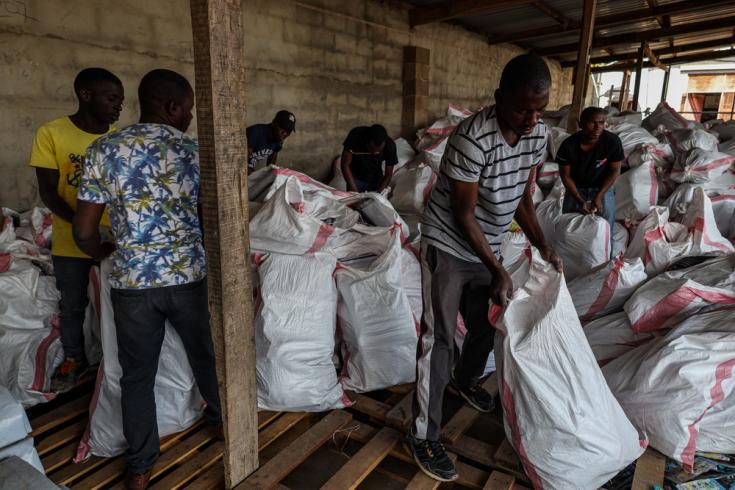 Armado de kits de emergencia, Cabo Delgado, Mozambique