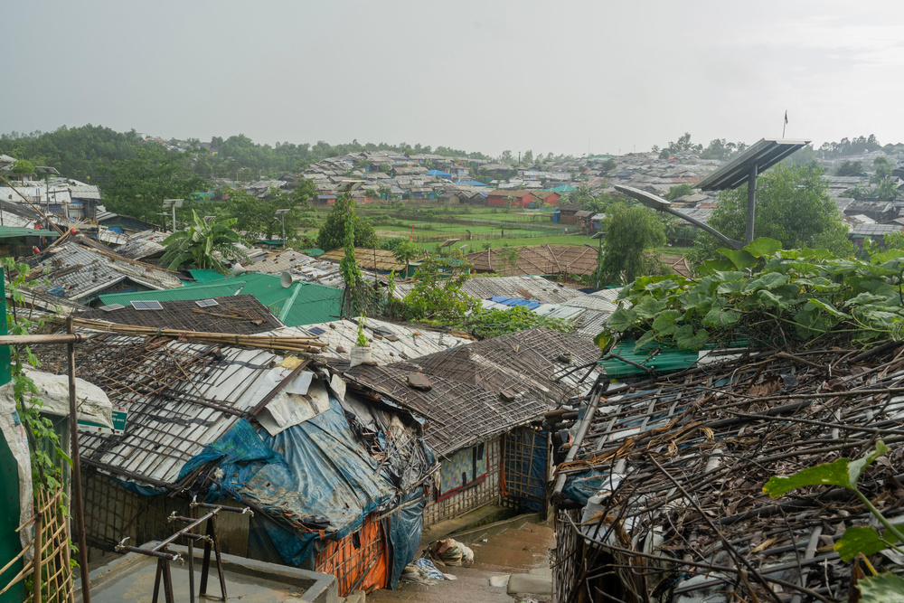 Vista general del campo para personas rohinya refugiadas en Jamtoli, Cox´s Bazar, Bangladesh. Saikat Mojumder/MSF.