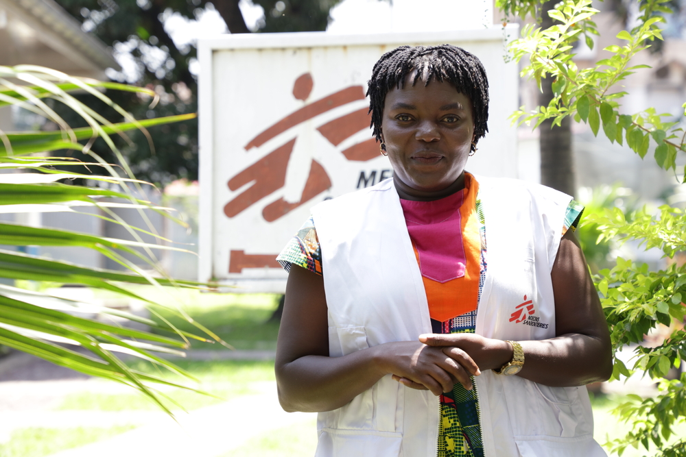 La doctora Maria Mashako, es nuestra coordinadora médica en República Democrática del Congo.Charly Kasereka/MSF.