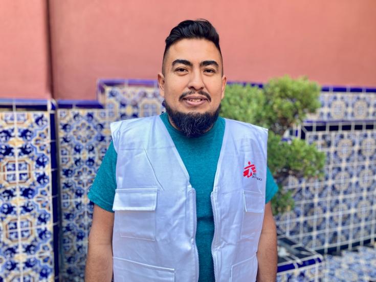 Miguel Gil, psicólogo de Médicos Sin Fronteras en Chiapas, México