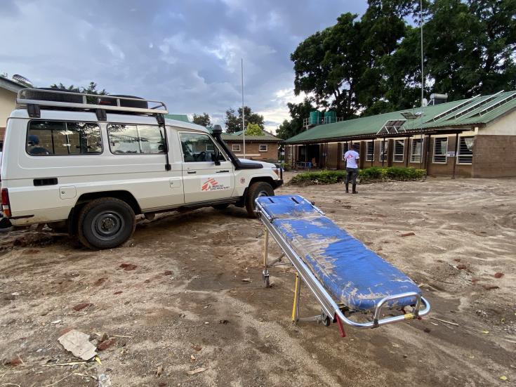 Equipos médicos de MSF prestan asistencia en Malawi tras el Ciclón Freddy.