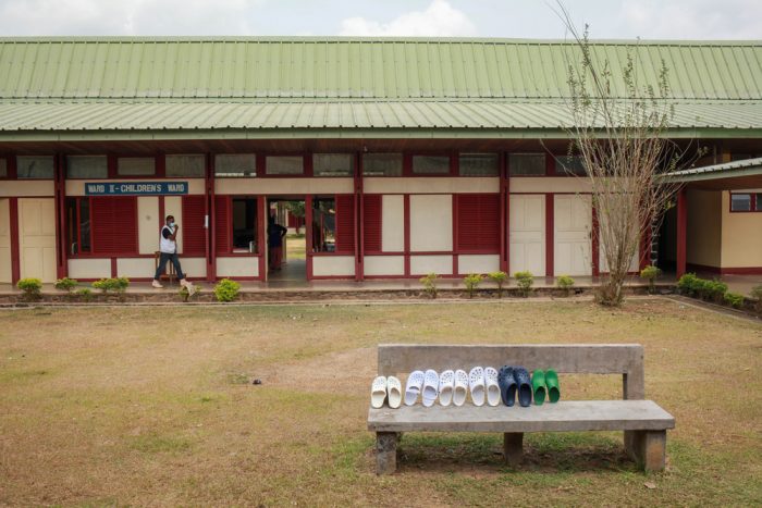 Imagen de archivo del 10 de febrero de 2021: hospital del distrito de Mamfe, en la región suroeste de Camerún. Scott Hamilton/MSF.