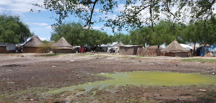 Vista de una aldea en Pieri. (Foto: 2017)Amandine Colin/MSF