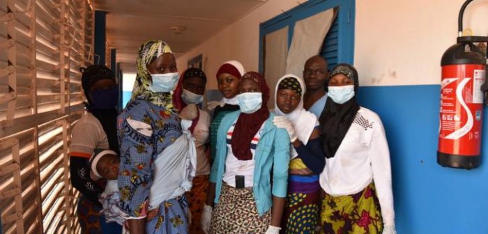 Costa de Marfil, hospital Katiola, 2017.Jean-Christophe Nougaret/MSF