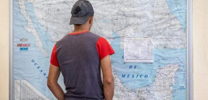 Los equipos de MSF trabajan en el refugio Casa Migrante Guadalupe, en Reynosa, Tamaulipas, ofreciendo servicios de atención primaria de salud, salud mental y trabajo social a migrantes, refugiados y personas deportadas recientemente de EE.UU. (2018)Arlette Blanco/MSF