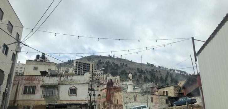 Nablus, a 48 km al norte de Jerusalén, representó el mayor número de incidentes violentos entre israelíes y palestinos en 2018.Candida Lobes/MSF