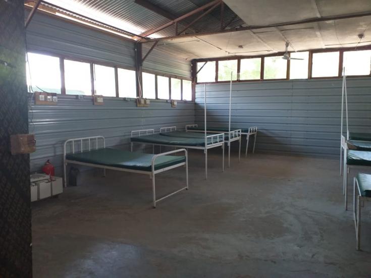 Hospital de MSF en Lankien, Sudán del Sur.
