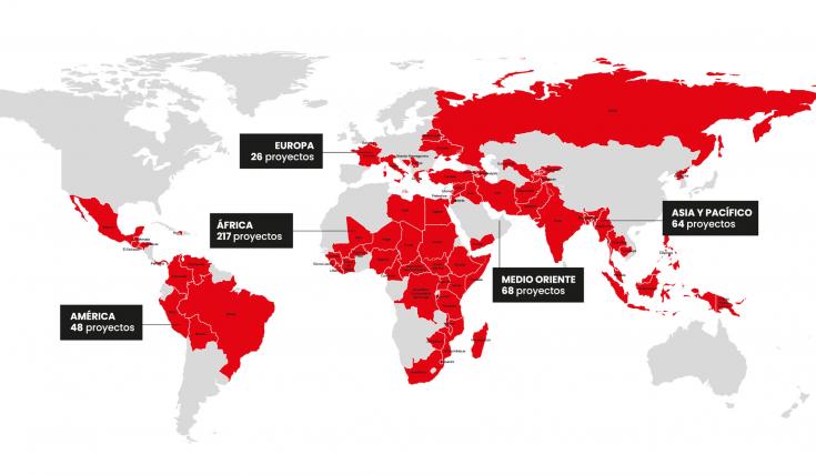 Mapa proyectos- Reporte Anual 2021- CO