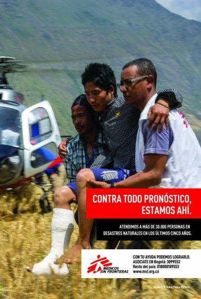 Campaña Médicos Sin Fronteras 