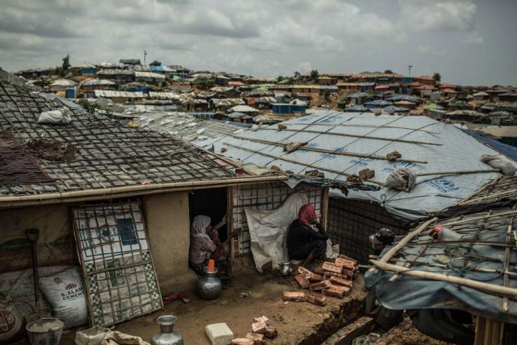 Campo de refugiados más grande del mundo en Bangladesh