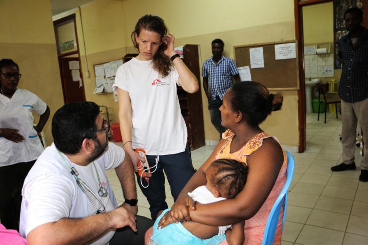 Enfermera canadiense en Etiopía