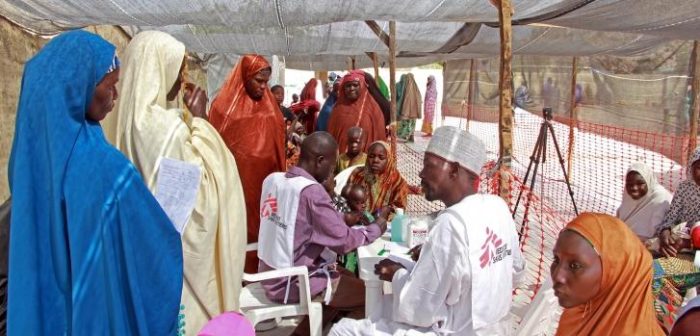 Hospital de MSF en Pulka, Nigeria. © Malik Samuel / MSF