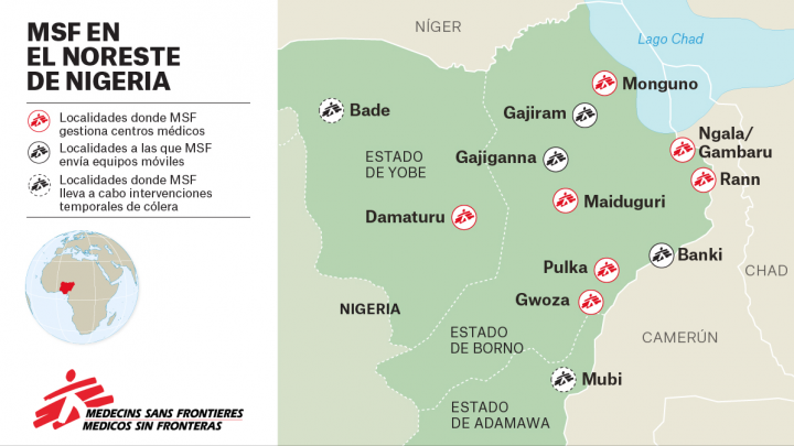 Mapa de Nigeria