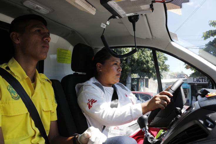 Actividades médicas en Soyapango