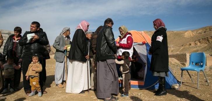 Clínicas móviles de MSF en las gobernaciones de Kirkuk y Salahedin, Irak. ©Baudouin Nach