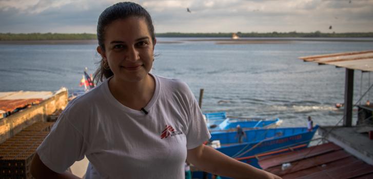 Catherine Gonzalez es psicóloga de Médicos Sin Fronteras y trabaja en Tumaco, Nariño, Colombia. ©Fabio Basone/MSF