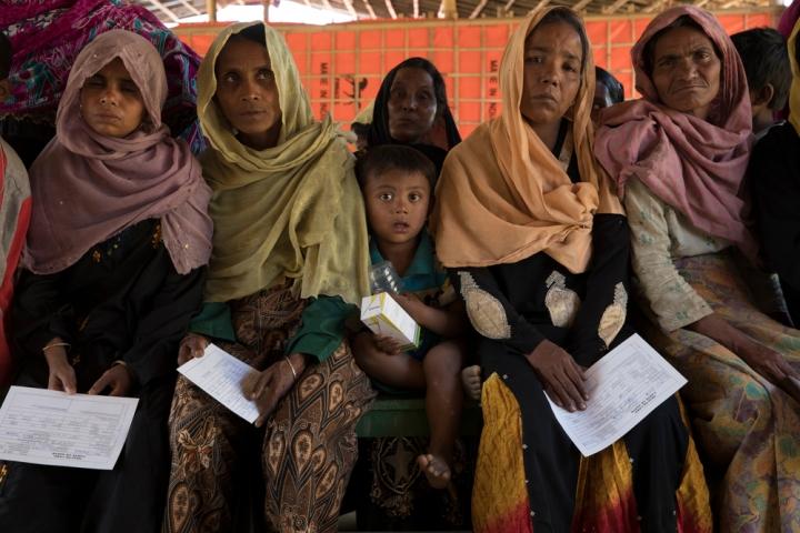 Médicos Sin Fronteras en campo de refugiados rohingya