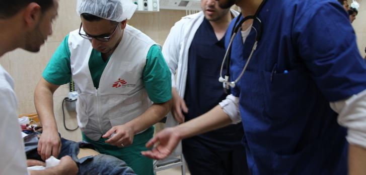 Proyecto de cirugía plástica reconstructiva en la Franja de Gaza, Hospital Dar Al Salam.Laurie Bonnaud/MSF