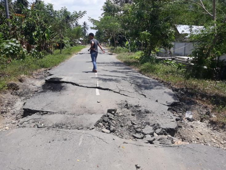 Consecuencias del terremoto en Indonesia