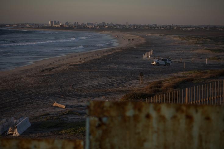 Frontera entre México y Estados Unidos en Tijuana.