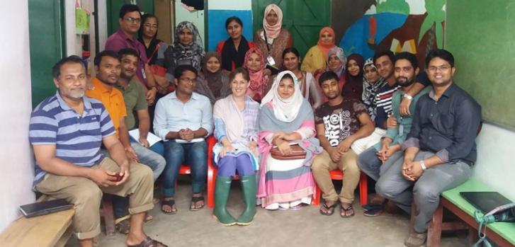 La experiencia de Alison Fogg en el tratamiento de personas rohingya dentro del campo de refugiados más grande del mundo, en Bangladesh.Alison Fogg/MSF
