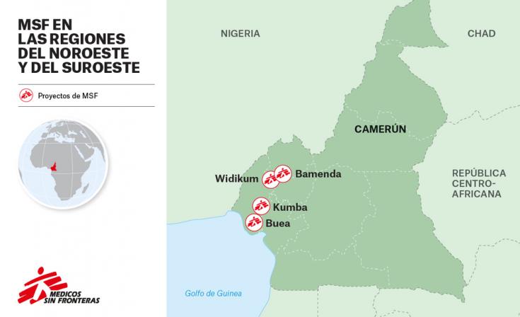 Médicos Sin Fronteras en Camerún