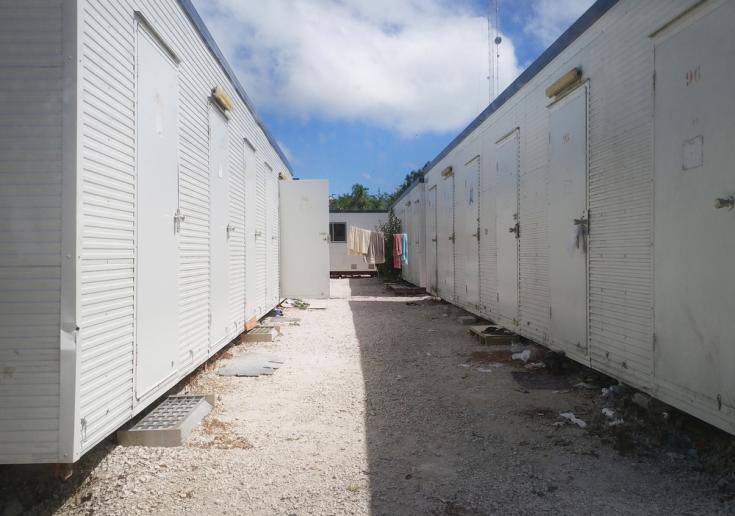 Refugiados y solicitantes de asilo en la isla de Nauru