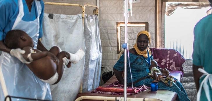 Clínica de Médicos Sin Fronteras en Monguno, Nigeria.Maro Verli/MSF