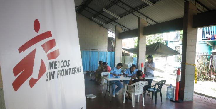 Proyecto de Médicos Sin Fronteras en El Salvador
