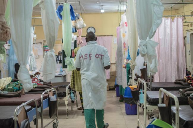 Hospital de maternidad de MSF en Nigeria.