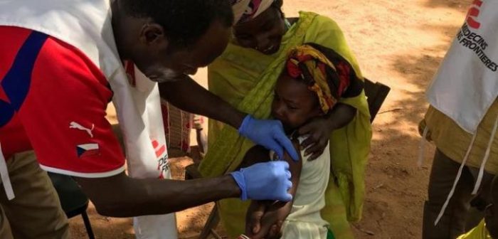 Campaña de vacunación en Vakaga, noreste de la República Centroafricana.MSF