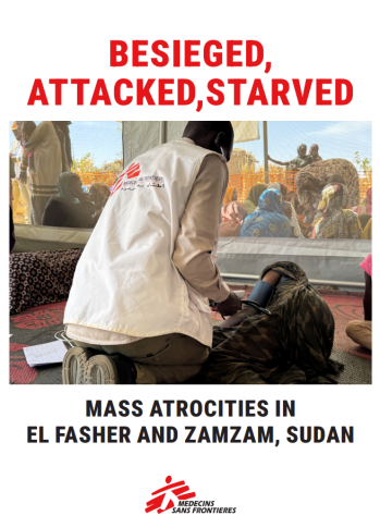 Informe ''Asediados, atacados, hambrientos'' Sudan
